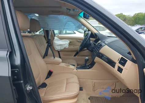 2007 BMW X3 3.0Si из США, поврежденный, VIN WBXPC93427WF20190